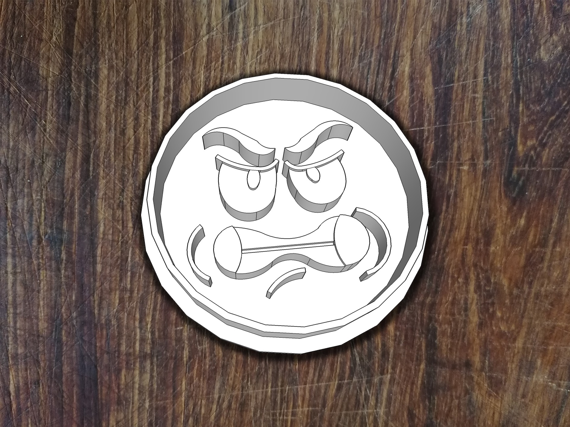Angry Emoti-Cookie